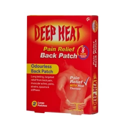 Deep Heat Back Patch 2's MP 95 1003